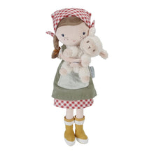 Charger l&#39;image dans la galerie, Poupée fermier Rosa avec mouton 35cm
